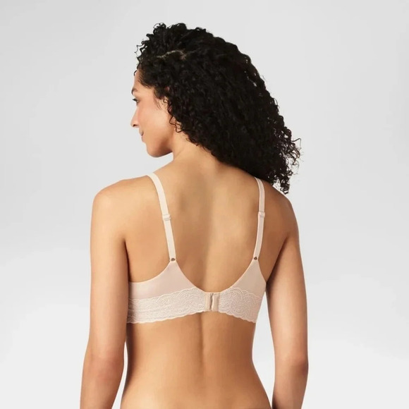 34C Warner's RO5691A RO5691C RO5691M RO5691T Simply Perfect Supersoft Lace‎ Bra - Picture 7 of 7